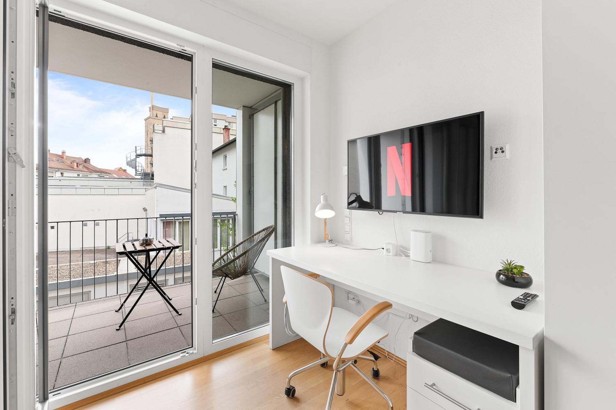 Modern, Zentral, Homeoffice, Netflix Pforzheim Exterior foto